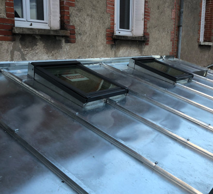 Habillage tole cheminée extérieure | Bout2tole.fr